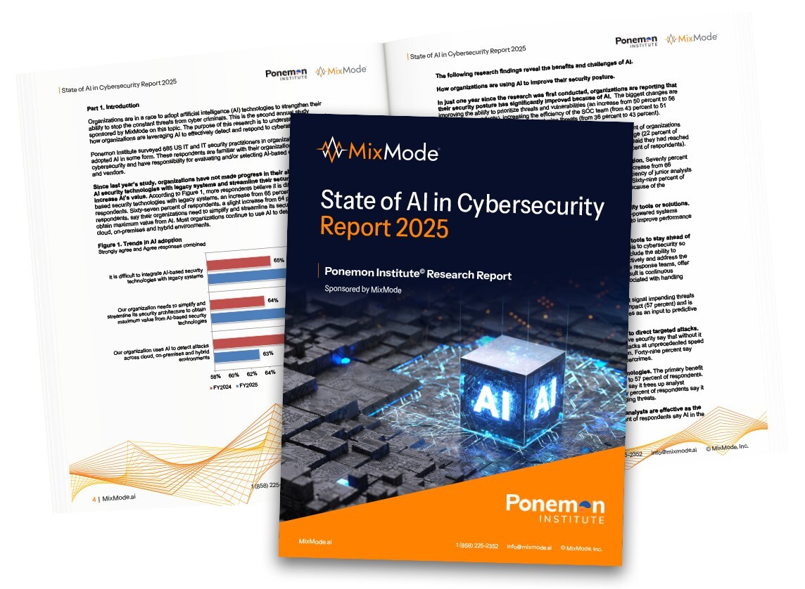 MixMode Releases 2025 State of AI in Cybersecurity Report