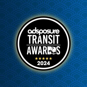 Adsposure Announces Winners of Annual Transit Awards