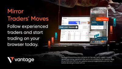 Vantage Launches Copy Trading on Client Portal Website with Deposit Bonus for Users* (PRNewsfoto/Vantage)