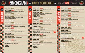 SmokeSlam Brings Major League Eating Competition to the River; Announces Sizzling Lineup of Interactive Live Fire Activations & All-Day Sampling