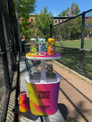 MASH GANG DECLARES ITSELF "THE OFFICIAL NA BEER OF BLEACHER PARENTS" WITH A SURVIVAL KIT BUILT FOR SIDELINE CHEERING