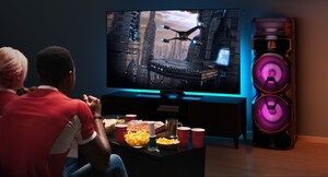 Novas LG XBOOM RNC9 agitam sua festa com os graves mais limpos do mercado