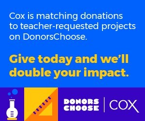 Cox Enterprises to Match Dollar-for-Dollar Contributions Empowering Students with STEAM Education