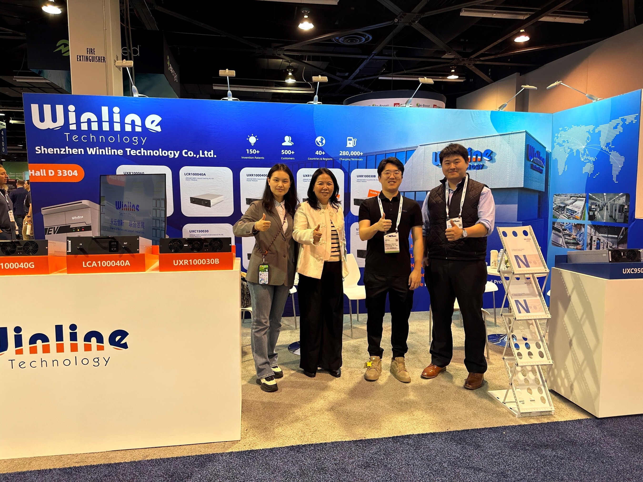 Winline Technology Showcases Advanced Charging Solutions for the North American EV Market at ACT Expo 2025