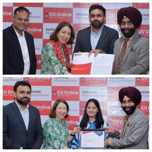 Chandigarh University Signs MoU with Harvard Business Publishing for offering Global Case-Study based Online MBA and BBA Programs