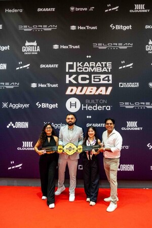 Bitget Delivers VIP Ringside Experience at Karate Combat KC54 During Token2049