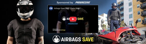 "Airbags Save" Campaign Returns for Motorcycle Safety Awareness Month