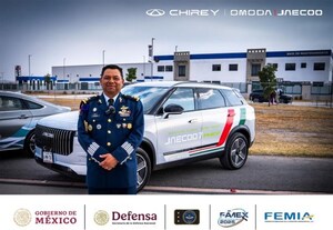 General Disraelí Gómez Herrera, Director del Comité de la Feria Aeroespacial Mexicana (FAMEX), impulsa la presencia de Chirey Motor México en la Feria Aeroespacial de México 2025