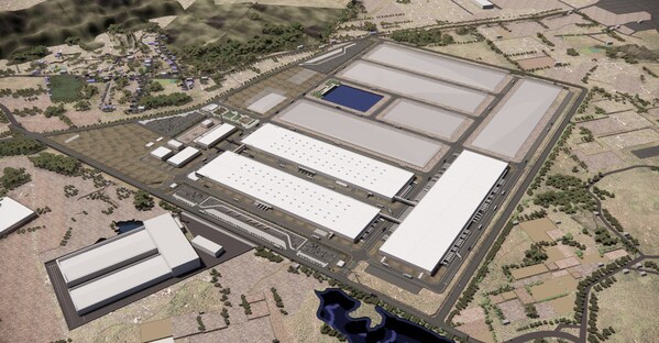 Overview of LG Electronics' third factory in India Overview of LG Electronics' third factory in India