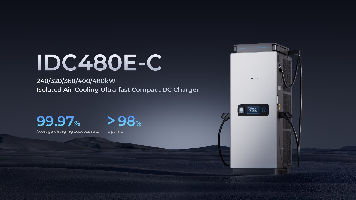 Introducing Sungrow Charging IDC480E-C: Powering the Future with Flexibility, Scalability, and Smart Charging