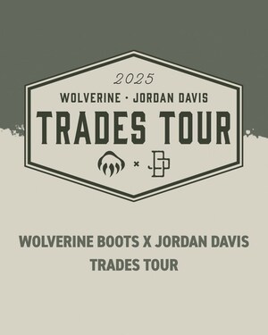 WOLVERINE BOOTS AND COUNTRY SUPERSTAR JORDAN DAVIS TEAM UP TO SUPPORT AMERICAN TRADESPEOPLE