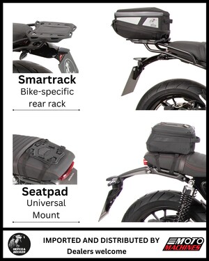 Hepco &amp; Becker Launches The Smartrack and Seatpad -- Versatile Motorcycle Luggage Systems for Bike-Specific and Universal Applications
