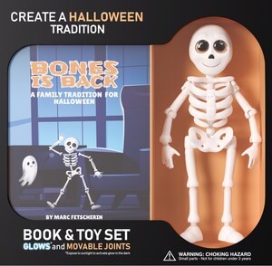 Bones Is Back: Halloween Book &amp; Toy Set Fully Funded on Kickstarter in Under 1 Hour