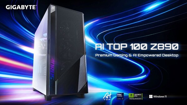 GIGABYTE Announces the Premium Gaming and AI Computing Solution AI TOP 100 Z890 Now Available