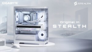 기가바이트, AMD X870와 B850 메인보드 및 NVIDIA GeForce RTX 5090 그래픽 카드 탑재한 스텔스 ICE 시리즈 공개