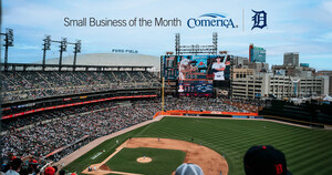 Comerica Bank and Detroit Tigers Step Up to the Plate for Metro Detroit's Small Businesses