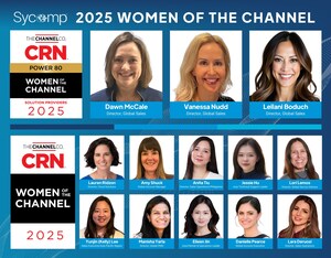 Sycomp Leaders Recognized on the 2025 CRN Women of the Channel List