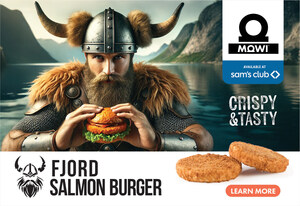 MOWI Launches Norwegian Salmon Fjord Burgers at select Sam's Club stores in May 2025