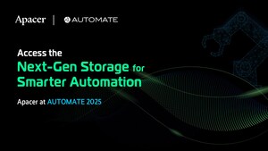 Apacer Showcases Next-Gen Industrial Storage Solutions at Automate 2025
