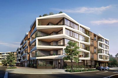 Orchard Terrace exterior rendering.