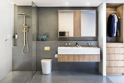 Orchard Terrace interior rendering.