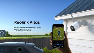 Reolink stellt Akku-Kamera Altas mit 10s Voraufzeichnungsfunktion vor