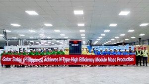 Gstar Subic Philippines: First N-Type High-Efficiency Module Successfully Launched