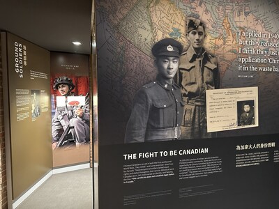 Chinese Canadian Museum Unveils New Military Exhibition:  "A Soldier for All Seasons: Chinese Canadians in the Second World War"
