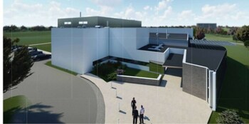 Rendering of the new Lexington sterile fill/finish facility