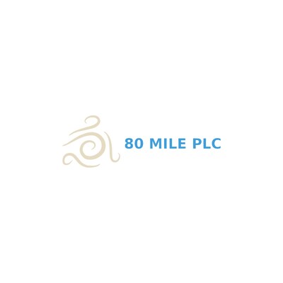 80 Mile PLC logo 80 Mile PLC logo