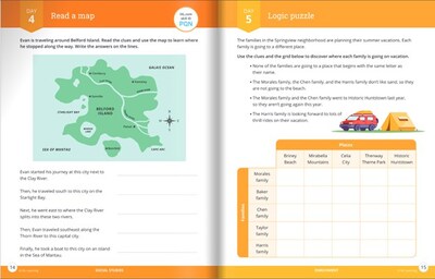 Filled with colorful illustrations, carefully crafted questions and playful challenges, these workbooks help students start the new school year strong.