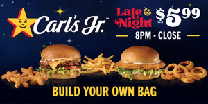 Carl's Jr.® Owns the Night with New Build Your Own Bag (BYOB) Promotion
