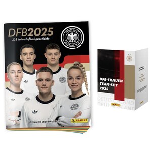 DFB und Panini feiern 125 Jahre Fußball - mit Jubiläums-Stickeralbum und einer Trading Card Box