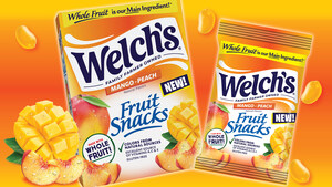 Welch's® Fruit Snacks Adds Power Duo, Mango-Peach, to Its Portfolio