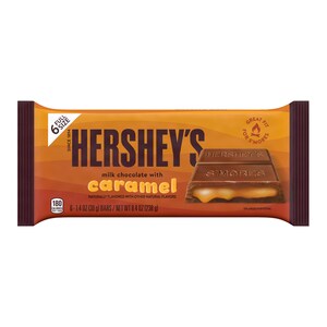 HERSHEY'S Milk Chocolate with Caramel Bar Brings the Ooey, Gooey Drip to Summer