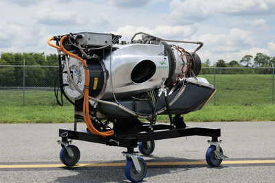 VerdeGo Aero VH-4T-RD 400-kW turbine-hybrid powerplant