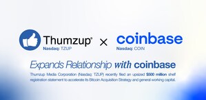 Thumzup Media Corporation Expands Capital Strategy With Bitcoin-Backed Credit Facility from Coinbase Prime