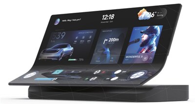 Tianma's 13-inch L-shaped Concave AMOLED Display