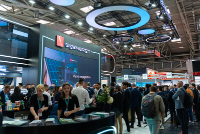 思格新能源Intersolar展台 (PRNewsfoto/Sigenergy Technology Co., Ltd.)