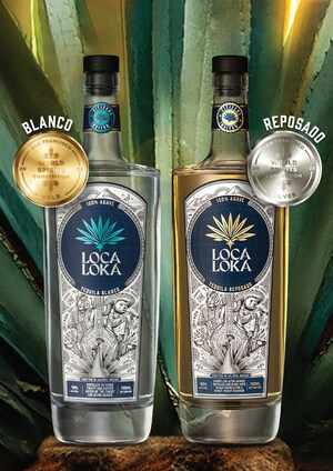 Loca Loka Tequila Awarded Gold and Silver Medals at the 2025 San Francisco World Spirits Competition