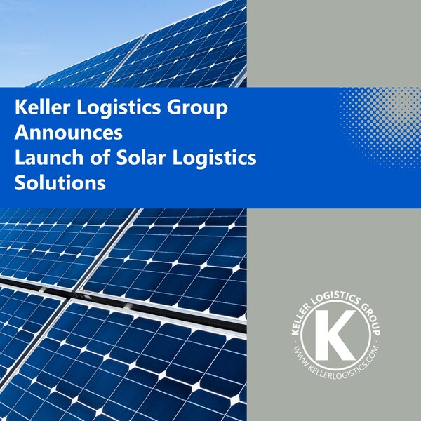 Keller Logistics Group announces the launch of a dedicated logistics division focused on providing specialized transportation, warehousing and supply chain solutions for the rapidly growing solar energy industry. Keller Logistics Group announces the launch of a dedicated logistics division focused on providing specialized transportation, warehousing and supply chain solutions for the rapidly growing solar energy industry.