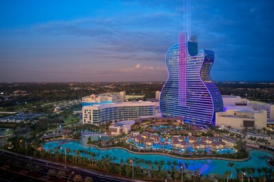 Seminole Hard Rock Hotel & Casino and Guitar Hotel in Hollywood, FL