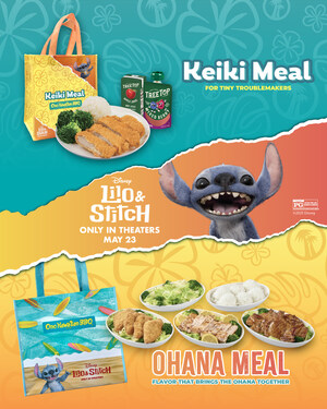 Ono Hawaiian BBQ partners with Disney a second time to launch Collectible Stitch Bags for Keiki and Ohana Meals