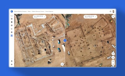 OpenSpace Air allows teams to view construction site progress from drones for more informed decision making.