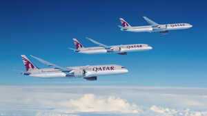 Boeing and Qatar Airways Announce Historic Order for up to 210 Widebody Airplanes
