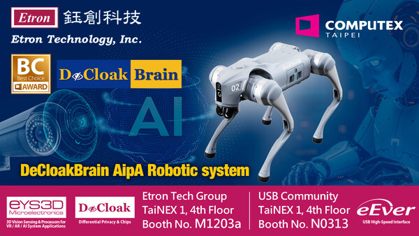 DeCloakBrain AipA Robotic System Wins 2025 COMPUTEX Best Choice Golden Award