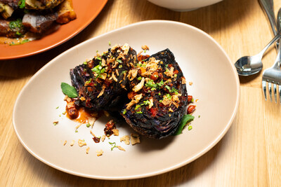 Grilled Cabbage Wedge at Wild Finch in Pagosa Springs, CO