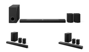 Nova linha de Home Theather Soundbars da LG garante máxima imersão com Dolby Atmos e caixas de som traseiras