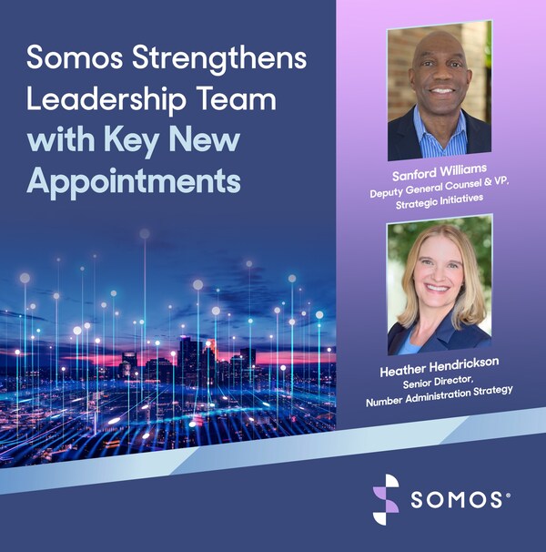 Somos, Inc. Expands Legal and Regulatory Leadership with Two Strategic Hires