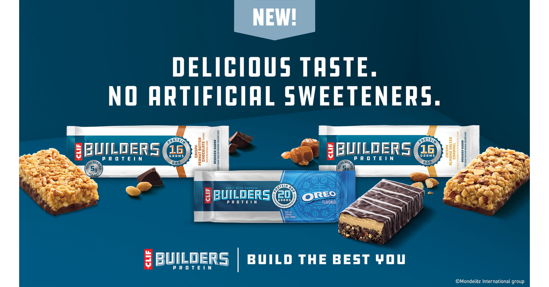 CLIF BUILDERS Brand Launches Three New High-Protein Bar Innovations